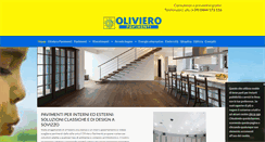 Desktop Screenshot of olivieropavimenti.com